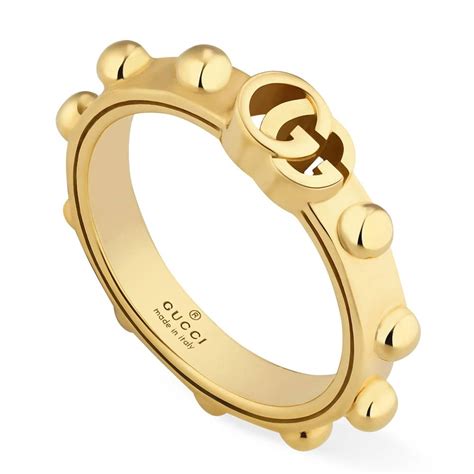 buy gucci gg running 18ct yellow gold ring|gucci 18k white gold ring.